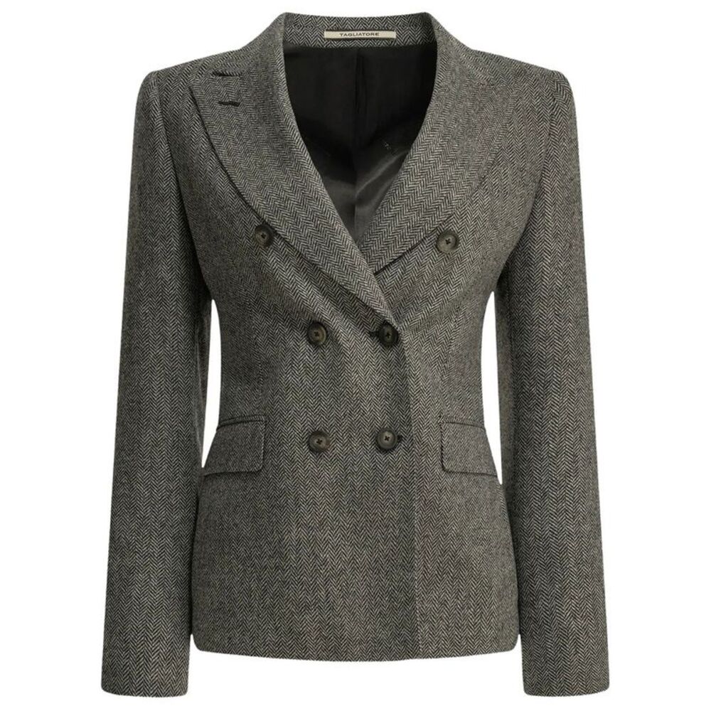 Tagliatore Women Giacca Coreen Doppiopetto Motivo Spigato